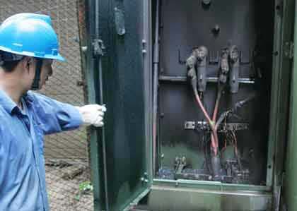 Compact substation fault