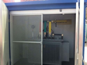 Transformer distribution compartment